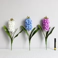 thumbnail image 4 of Famyfamy Romantic And Warm Decorations Artificial Hyacinth Simulation Flowers Material: PE Real Touch Hyacinthus Orientalis, 4 of 6