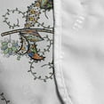 thumbnail image 4 of Floral Microwave Oven Cover, Doodle Flowers Branches and Herbs Pattern in Hand Drawn Style on Plain Background, Water Resistant Organizer with Pockets for Kitchen, 36" x 12", Multicolor, by Ambesonne, 4 of 4