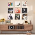 thumbnail image 2 of Estantes de pared para discos de vinilo Upsimples, paquete de 12, 2 of 6