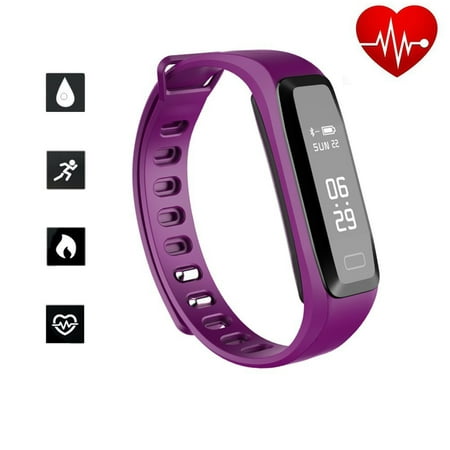 Stardget Fitness Tracker Smart Wristband with Heart rate monitor Bluetooth IP67 Waterproof Smart Watch with Pedometer Sleep Monitor (Best Wrist Sleep Tracker)
