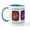 White/Blue Inside, variant on CafePress - Chaucer 1392 England Tour Mug - 11 oz Ceramic Mug - Novelty Coffee Tea Cup