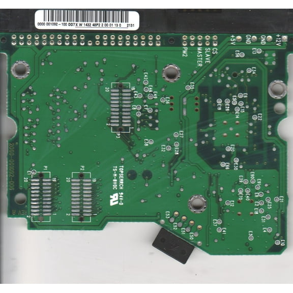 WD800BB-53CCB0, 001092-100 DD7, WD IDE 3.5 PCB