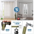 thumbnail image 6 of Urbanest Adjustable Single Curtain Rod Set Palazzo Crystal Finials – 1 -Inch Diameter, With Antique Brass Rod, 28–48 Inches, 6 of 6