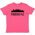 thumbnail image 3 of Inktastic Phoenix Arizona City Skyline Youth T-Shirt, 3 of 5
