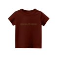 thumbnail image 4 of CCRFTGI Jesus Loves You Cute Shirts for Kids Girls Boys Size 7-8 Summer Short Sleeve Letter Tee Tops Casual Soft Lightweight Clothes for Teen Girls Crew Neck Shirts Wine 5-7 Years, 4 of 6