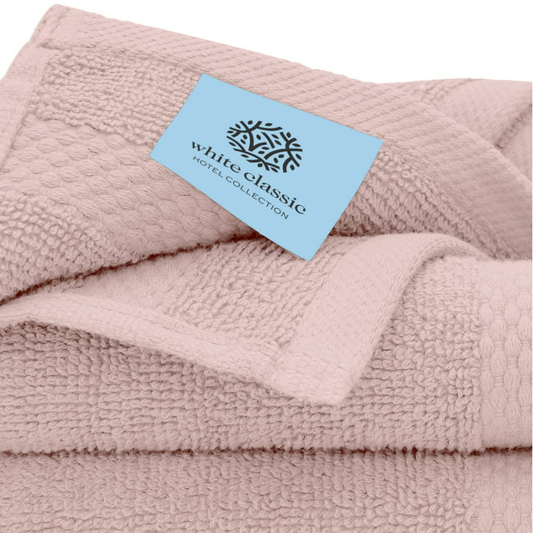  White Classic Resort Collection Soft Bath Towels