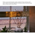 thumbnail image 5 of Ramas De Luz De 20 Led, Luces Decorativas Alimentadas Por Batería, Ramita De Sauce, Rama Iluminada Para Decoración Del Hogar, Resistente Al Agua, Ip44, Blanco Cálido Moyic HA017692-00, 5 of 5