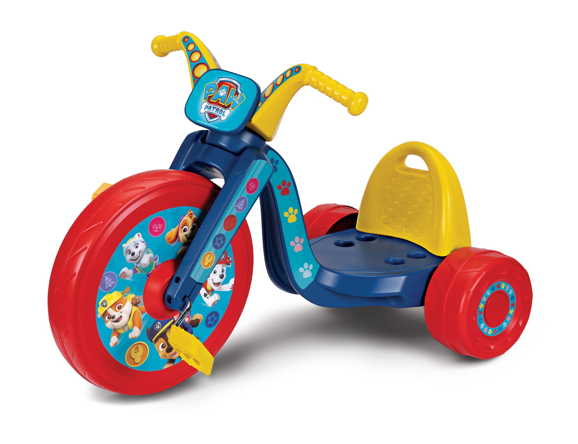 Fly Wheels Paw Patrol Tricycle with 15 inch Front Wheel with Light Child Age 3 to 7 Years
