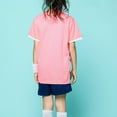 thumbnail image 4 of Cethrio Girls Outfit Sets, Football Quick-dry Summer T-shirts and Shorts Sets Pink Size 8, 4 of 4