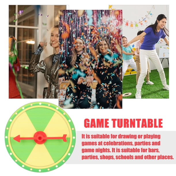 Rongfmy Roue de Prix Colorée Roue de Fortune Plateau Tournant pour Magasin Jeu de Fortune 50cm Rongfmy Roue de Prix Colorée Roue de Fortune Plateau Tournant pour Magasin Jeu de Fortune 50cm