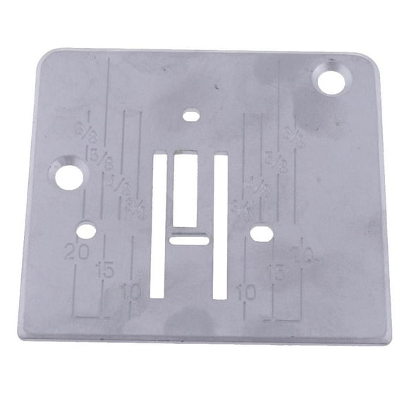 Placa de aguja BLESIY de acero Universal para Máquinas Domésticas 64x57mm