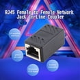 thumbnail image 4 of Ethernet RJ45 ACOPLADOR ACOPLADOR EN LÍNEA CAT 5/CAT 6/CAT 7 LAN ETHERNET Cable Extender Adaptador Conector Femenino A Hempra Recta Recta Enchufe, 4 of 7