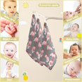 thumbnail image 2 of Coolnut 5 PCS Pink Axolotl Baby Muslin Washcloths, Cute Cartoon-Style Face Towel Burp Cloths Ultrasoft Absorbent Cotton Bath Wipes Towels for Newborn Boys Girls, 2 of 6