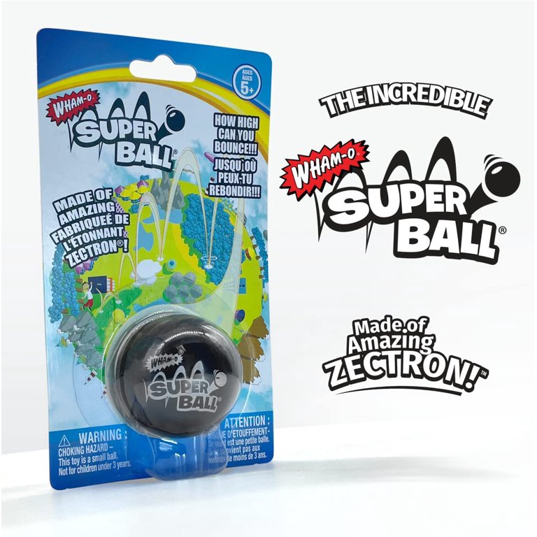 Wham-O Original Super Ball 4 Pack - High Bouncing, Assorted Colors