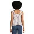 thumbnail image 3 of Time and Tru Women's Tie Shoulder Camisole Top, Sizes XS-XXXL (Women's and Women's Plus), 3 of 5