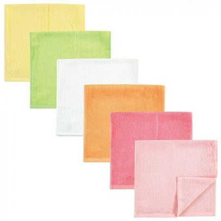UPC: 0660168164848 | Hudson Baby Infant Boy Rayon from Bamboo Burpcloth 6pk Citrus One Size