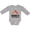 AC-Heather Grey, variant on Inktastic Daddy Little Helper Tools Boys Long Sleeve Baby Bodysuit