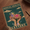 thumbnail image 5 of LOLUIS Mental Health Matters Poster, Vintage Mental Health Awareness Posters, Therapy Counseling Wall Art Home Office Decor DS3, 5 of 7