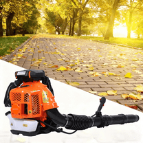 Gas Leaf Blower, 80CC 4.8 HP 2-Cycle Backpack Leaf Blower, 900 CFM , 206 MPH , Powerful Clearing Performance and Ergonomic Harness System