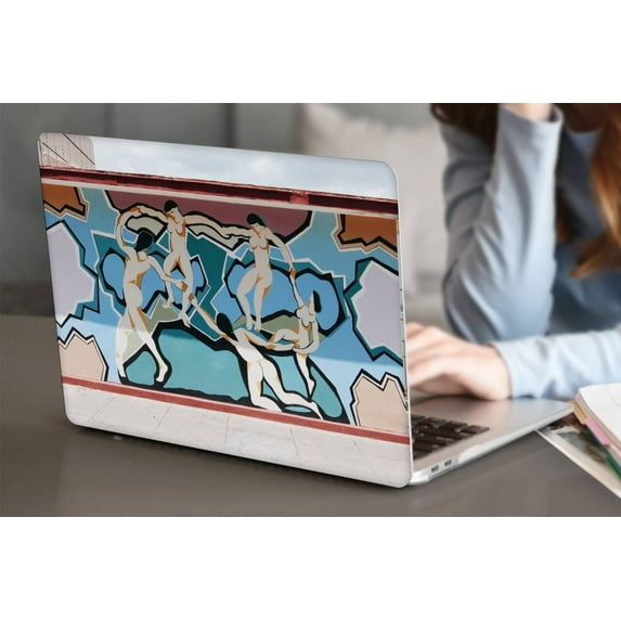 KSK KAISHEK Hard Shell Cover Compatible with MacBook Pro 14 inchs( XDR Display, 2023 2022 2021) Model A2779 A2442, Type C Painting A 0037