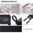 thumbnail image 4 of Durable Pen Pencil Case Big Storage Pen Pouch Bag For School Supplies Office College Teen Girls Adults, Purple, 4 of 5