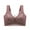 Coffee, variant on VMESZQFG Bras for Women No Underwire Bras New Posture Correcting Bra Wireless Bra Breathable Comfortable Full Back Cover Plus Size Bra Blue