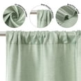 thumbnail image 5 of Mainstays 4 of a Kind Blackout Curtain Panels, Set of 4, Green, 28" W x 84" L, 5 of 8