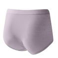 thumbnail image 4 of ShomPort Cotton Panties for Women Soft Mid Waist Briefs Basic Solid Color Hipster Underwear, 4 of 4