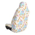 thumbnail image 4 of Lsque Icecream Truck Pattern Car Seat Covers for Front Seats , Waterproof Seat Covers for Cars, Sporty Front Seat Covers,Car Seat Cover Protector Front Seats, 4 of 5