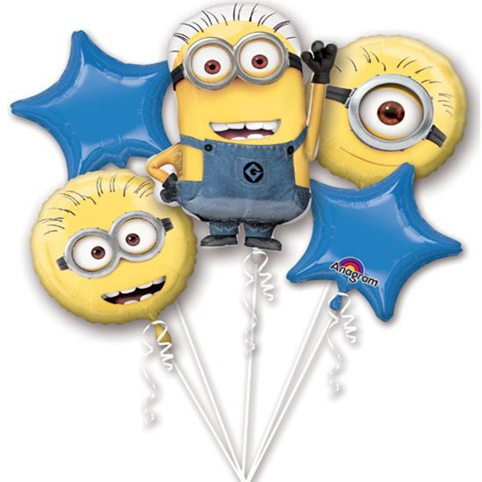 Despicable Me Minions Character Authentic Licensed Theme Foil Balloon