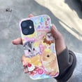 thumbnail image 3 of Clmj cute cartoon hamster dog phone case for iPhone 11 12 mini 13 Pro 14 XR XS Max X 7 8 plus se 2020 silicone protective cover, 3 of 5