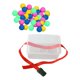 thumbnail image 2 of Shaking Swing Balls Juego Competencia Juguete Juegos de carnaval Juego de fiesta Interacción entre padres e hijos para fiesta Camping al aire libre correa roja Hugo Juego de sacudir las bolas de columpio, 2 of 10