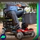 thumbnail image 2 of MEDICAL STORE Silla De Ruedas Eléctrica Scooter Eléctrico Ligero Ajustable Seguro Resistente Todo terreno Desmontable Deportivo, 2 of 10