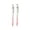 Green Pink Gradient, variant on COM1950s Retractable Stylus Pen 2 in 1, Metal Ballpoint Pen with Stylus Tip, Telescopic Touch Pen with Clip, 2 Pack, for Office Home and On-the-Go Use
