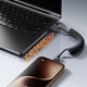 thumbnail image 2 of 120W Quick Power Cable Reinforced Spring USB C to Type C Nylon and Metal Texture Suitable for Various Portable Devices red, 2 of 4