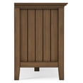 thumbnail image 4 of Simpli Home Acadian 60 inch Wide Solid Wood TV Stand in Rustic Natural Aged Brown For TVs up to 65 inches, 4 of 10