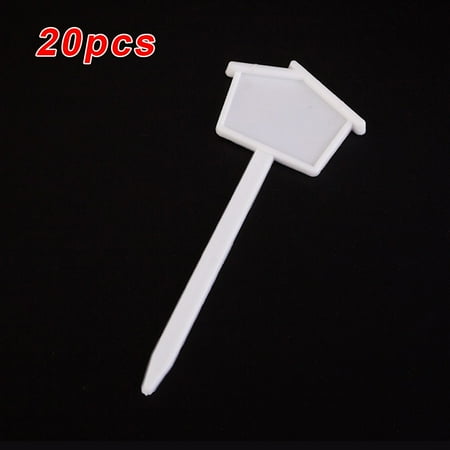 20pcs,Plant Markers, Blank Labels,Stakes,Tags,Identifier,Soil ...