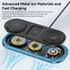 thumbnail image 3 of Cargador Inalámbrico Plegable para iPhone y Apple Watch Negro 3 en 1 de Magsafe, 3 of 8