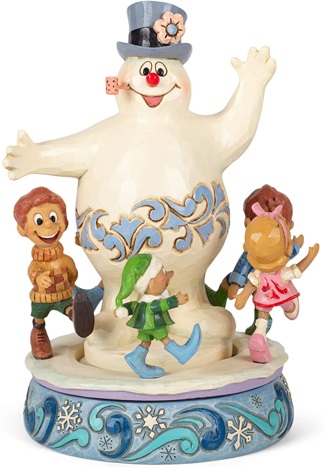 Enesco Frosty The Snowman by Jim Shore Frosty with Parading 
