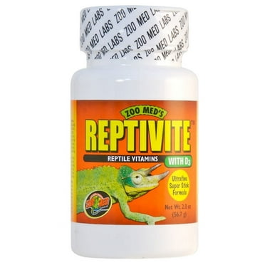 Zoo Med Reptivite Reptile Vitamins with D3 [Health Care] 6 oz (3 x 2 oz)