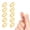 Gold, variant on LELE LIFE 10 Pcs 18K Gold Plated Carabiner Necklace Clasps and Closures, Oval Spring Ring Clasp Pearl Necklace Connector Extender Clip for Necklace Bracelet Jewelry Making, Gold
