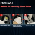 thumbnail image 2 of RUNEWAX D5S Xenon Bulbs for 2016 2017 2018 Chevy Silverado 1500 WT LT LS Custom HID Headlamp, 8000K White 12V 35W OEM 13594523 Replacement Plug N Play 150% Brighter, 2-Pack, 2 of 5