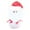 A, variant on Zmeidao Christmas Candy Jar Cookie Jar with Plush Doll Lid, Santa Claus Snowman Reindeer Clear Food Storage Container Bottle for Xmas Party Gifts Packaging