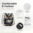 thumbnail image 6 of Lsque Whimsical Owl On Branch Printed Women's Running Shorts with Liner Pockets,Elastic Quick Dry Workout Athletic Gym Yoga Shorts,Womens High Waist Shorts-Medium, 6 of 9