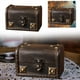 thumbnail image 2 of Organizador De Escritorio Con Cerradura De Madera Envejecida, Gris, Rectangular, Para Guardar Documentos, Joyas Y, 2 of 6