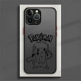 thumbnail image 1 of Cartoon Pikachu Phone Case For iPhone 15 14 11 Pro Max 13 12 Mini XR X SE 7 8 6 6S Plus Hard Matte Shell Protective Cover Fundas F03 For iPhone 15 Plus, 1 of 6