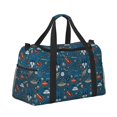thumbnail image 2 of Rocae Cartoon Space1 Print Hand Travel Bag Travel Duffel Bag and Fitness Bag, Women's Waterproof Weekend Tote, Men's Travel and Fitness Essentials, 2 of 7