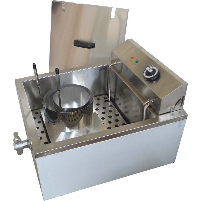 INTSUPERMAI Commerical Shallow Funnel Cake Deep Fryer Machine Electric