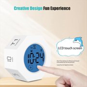 Rollbacks & More Pomodoro Timer, Productivity Timer Square, Octagonal Gravitational Flip Focus Timer,Mute & Adjustable Sound Alert