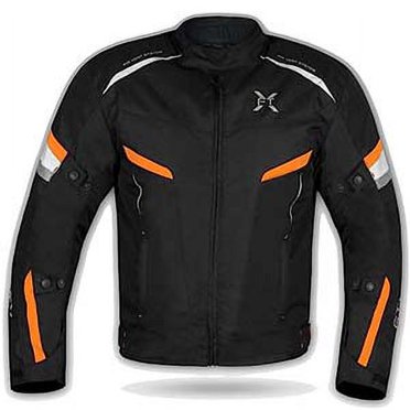 A-PRO 4-Season Waterproof Touring Motorcycle Jacket – CE Certified Protection With Removable Thermal Liner (Fluorescent)
